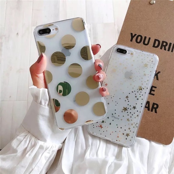 Polka Dot iPhone X Phone Case - Picture 2 of 4